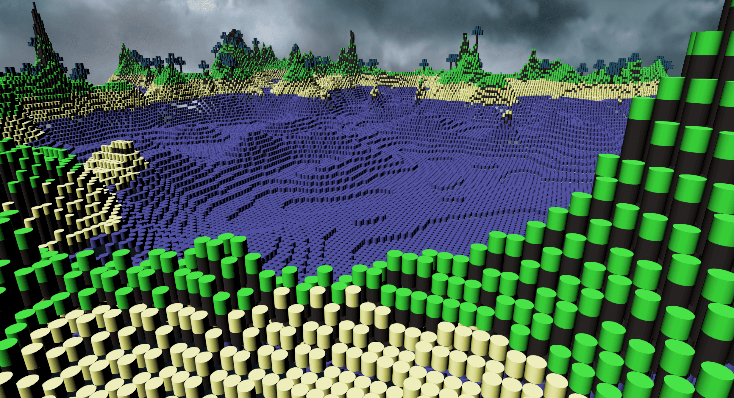 cylinderVoxels